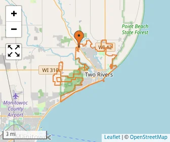 Area schools map